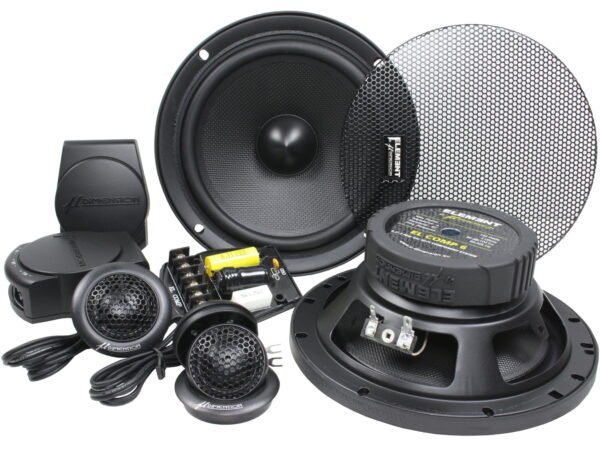 µ dimension el comp 6 165 mm Component speakers