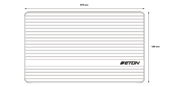 eton ma1 – 690w rms 1 kanaliga võimendi